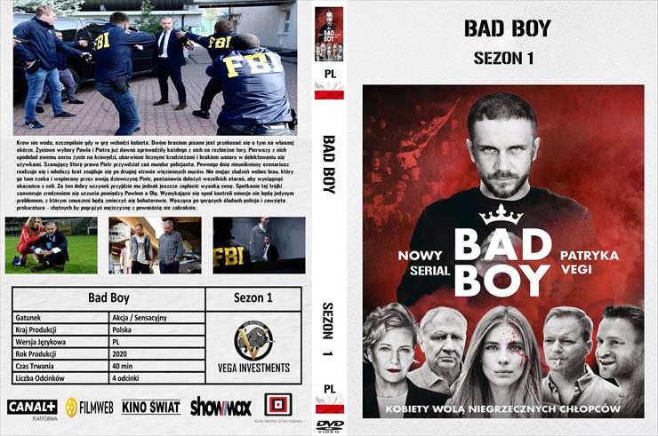 Okładki DVD Polskie Filmy i Seriale - Bad-Boy-Sezon-1.gif